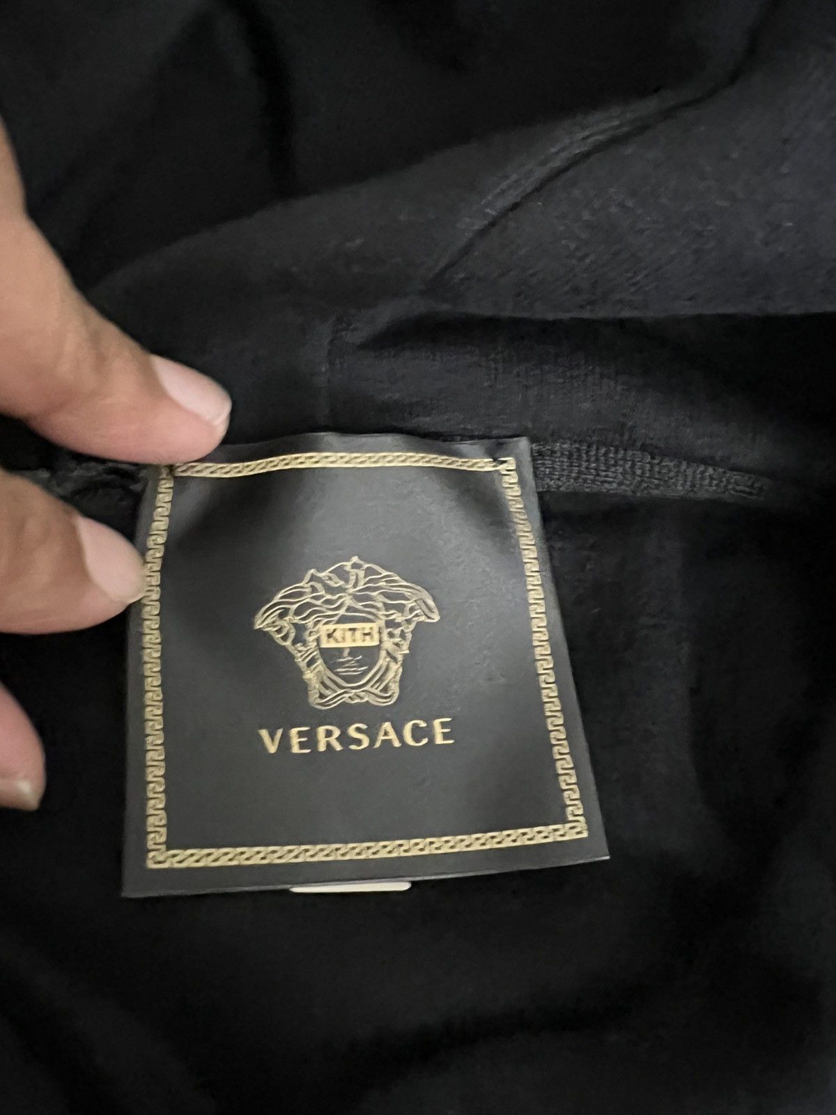Kith × Versace Kith × Versace Greek Key Hoodie Size US M / EU 48-50 / 2 - 12 Thumbnail