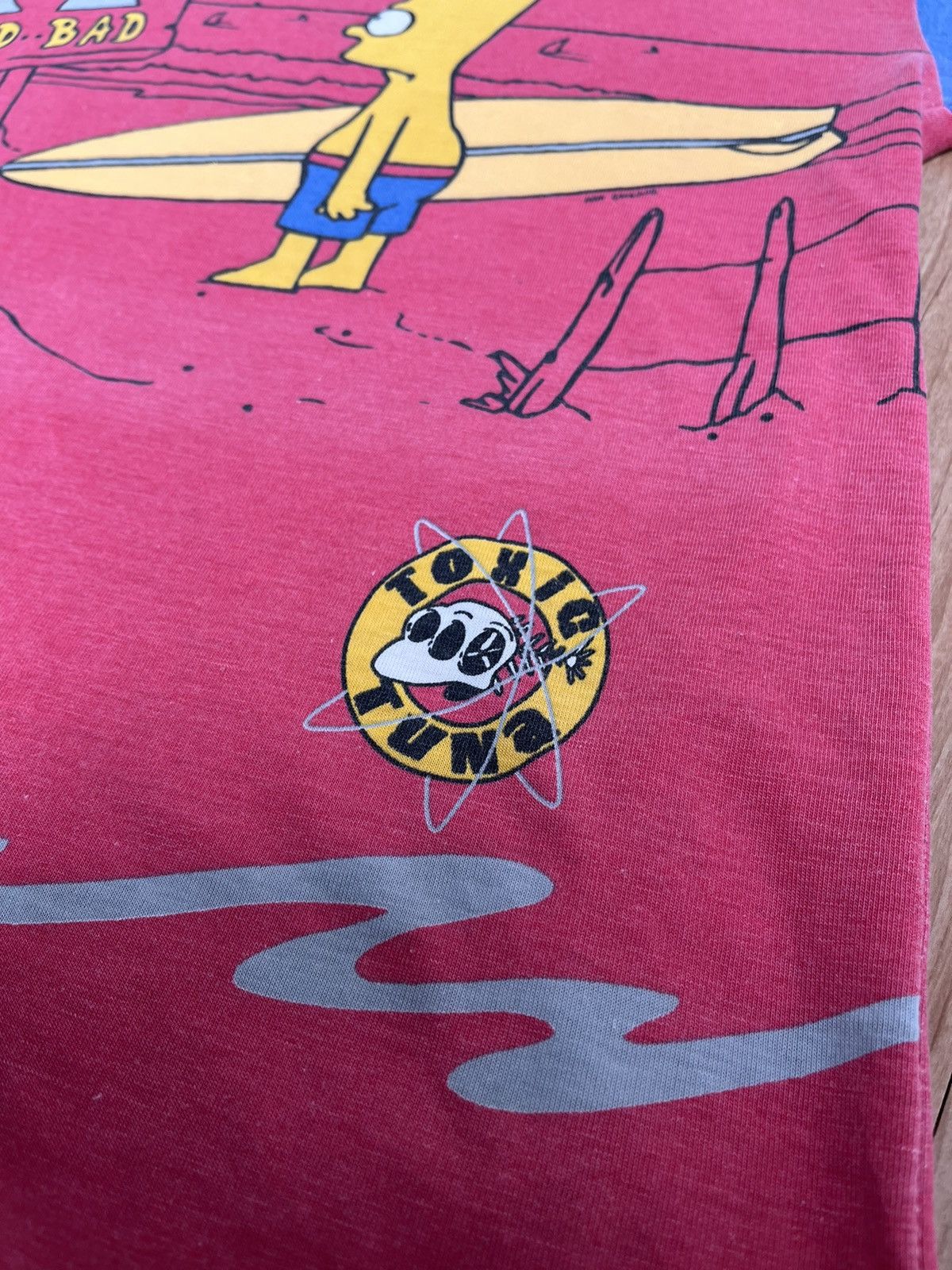 The Simpsons × Vintage Vintage Rare 90s The Simpsons "Surfer" All Over Print Size US M / EU 48-50 / 2 - 7 Thumbnail