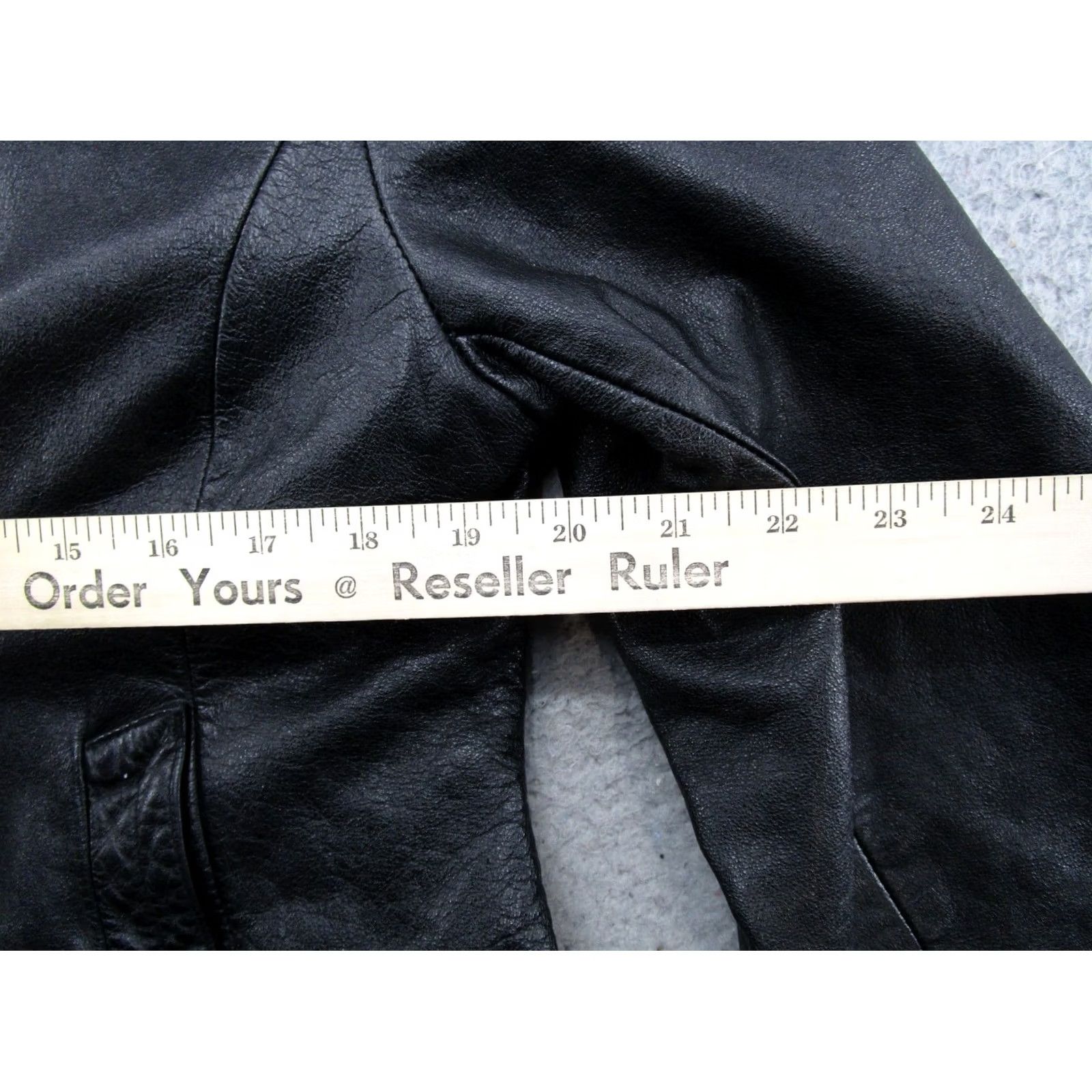 Wilson VINTAGE Wilson Women's Black Leather Jacket Motorcycle Size L Used Read Size L / US 10 / IT 46 - 6 Thumbnail