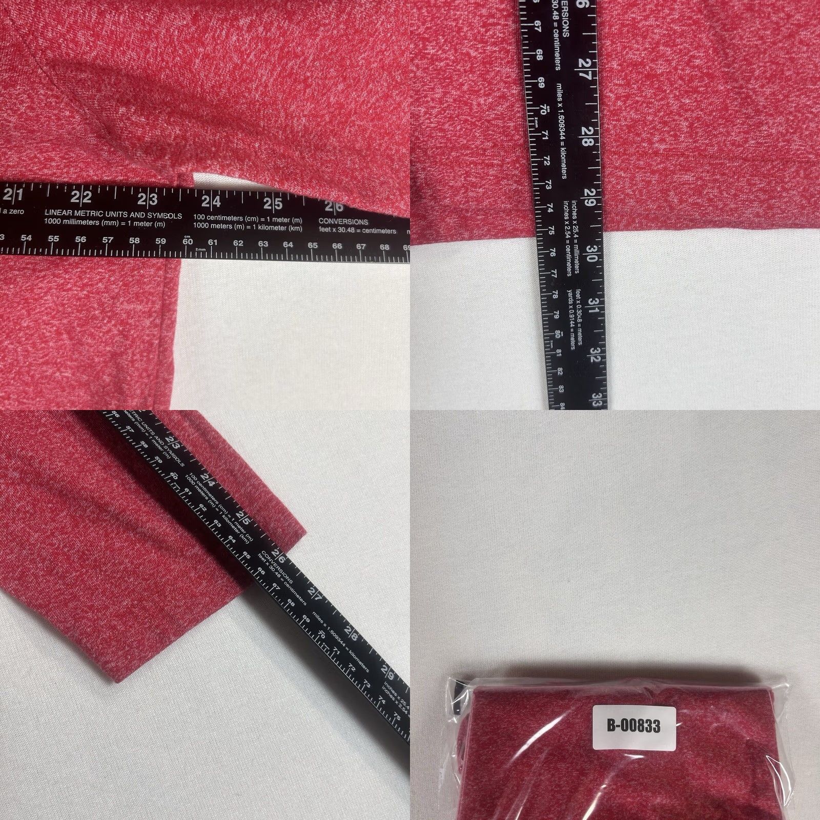 Chaps Chaps Sweatshirt Pullover 1/4 Zip Long Sleeve Mens XL Red Heather Casual Sock? Size US XL / EU 56 / 4 - 8 Thumbnail