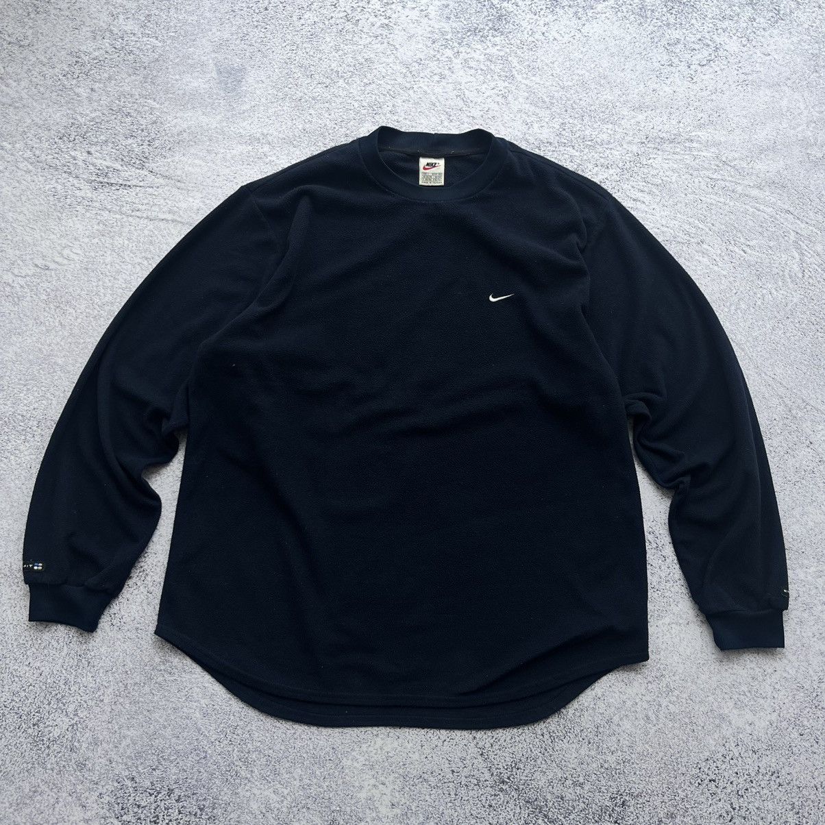 Nike × Vintage Nike fleece vintage sweatshirt made in taiwan Size US L / EU 52-54 / 3 - 1 Thumbnail