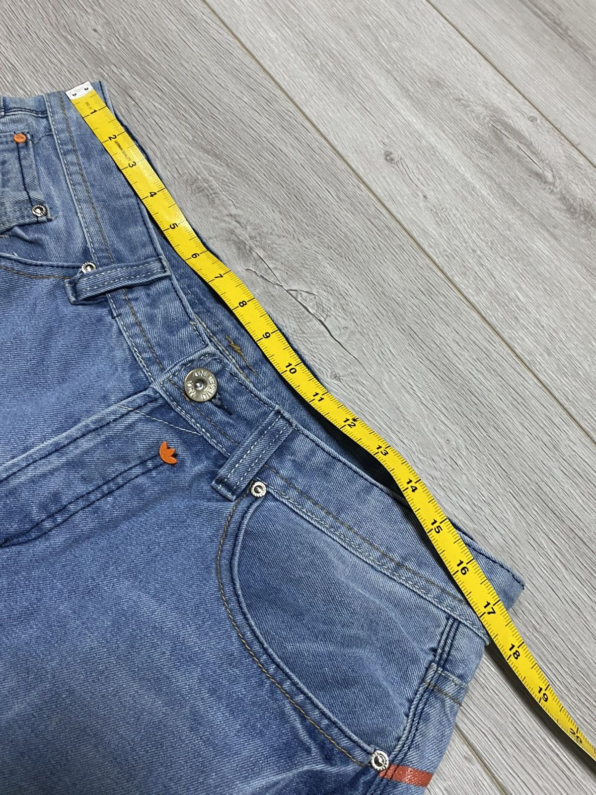 Diesel Diesel x Adidas vintage Italy jeans three stripes selvedge Size US 34 / EU 50 - 10 Thumbnail
