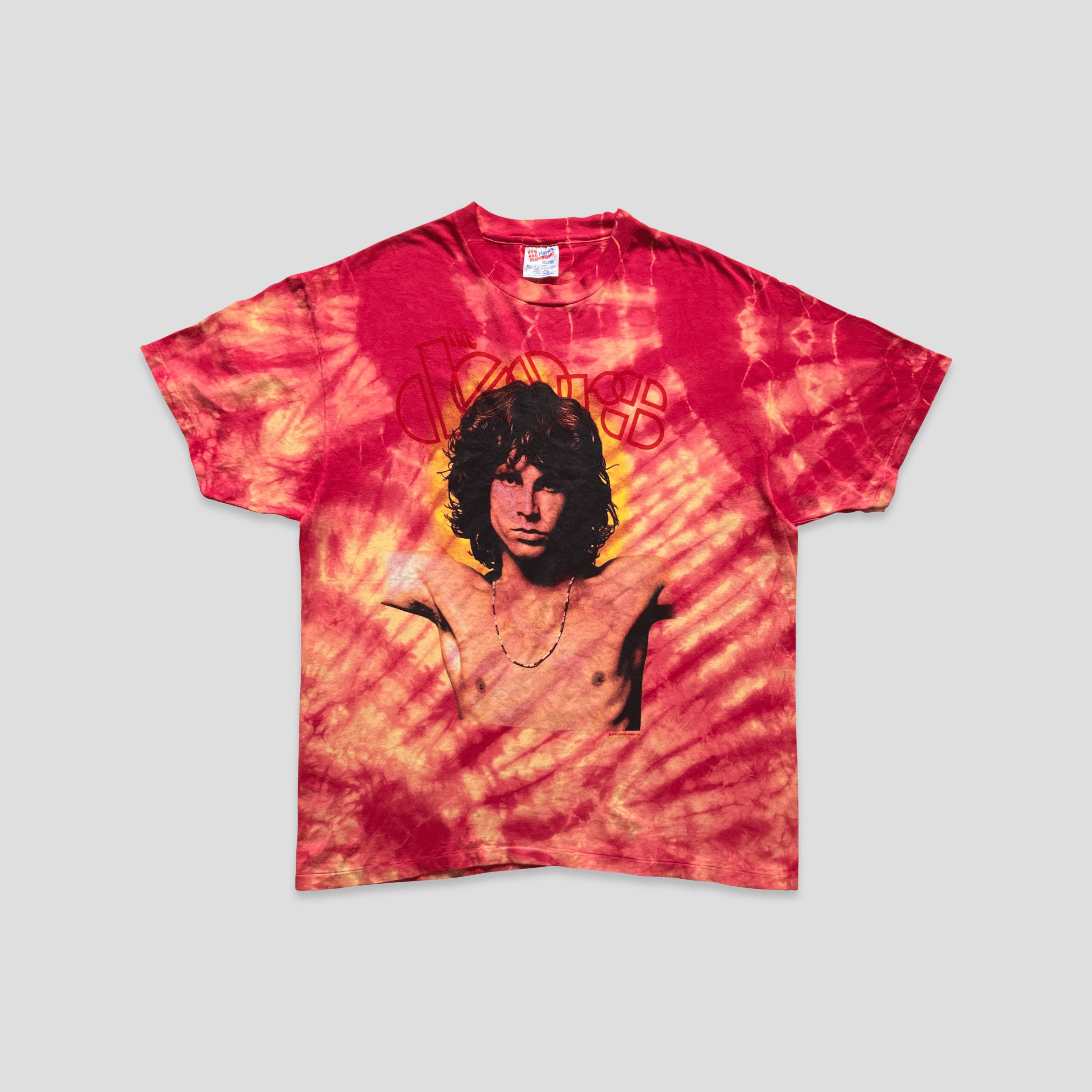Band Tees Vintage 1990 The Doors Jim Morrison T-Shirt Size US XL / EU 56 / 4 - 1 Thumbnail