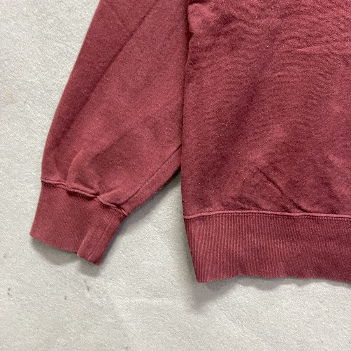 Lee 90s Lee Harvard Maroon Crewneck Sweatshirt Size US XL / EU 56 / 4 - 6 Thumbnail