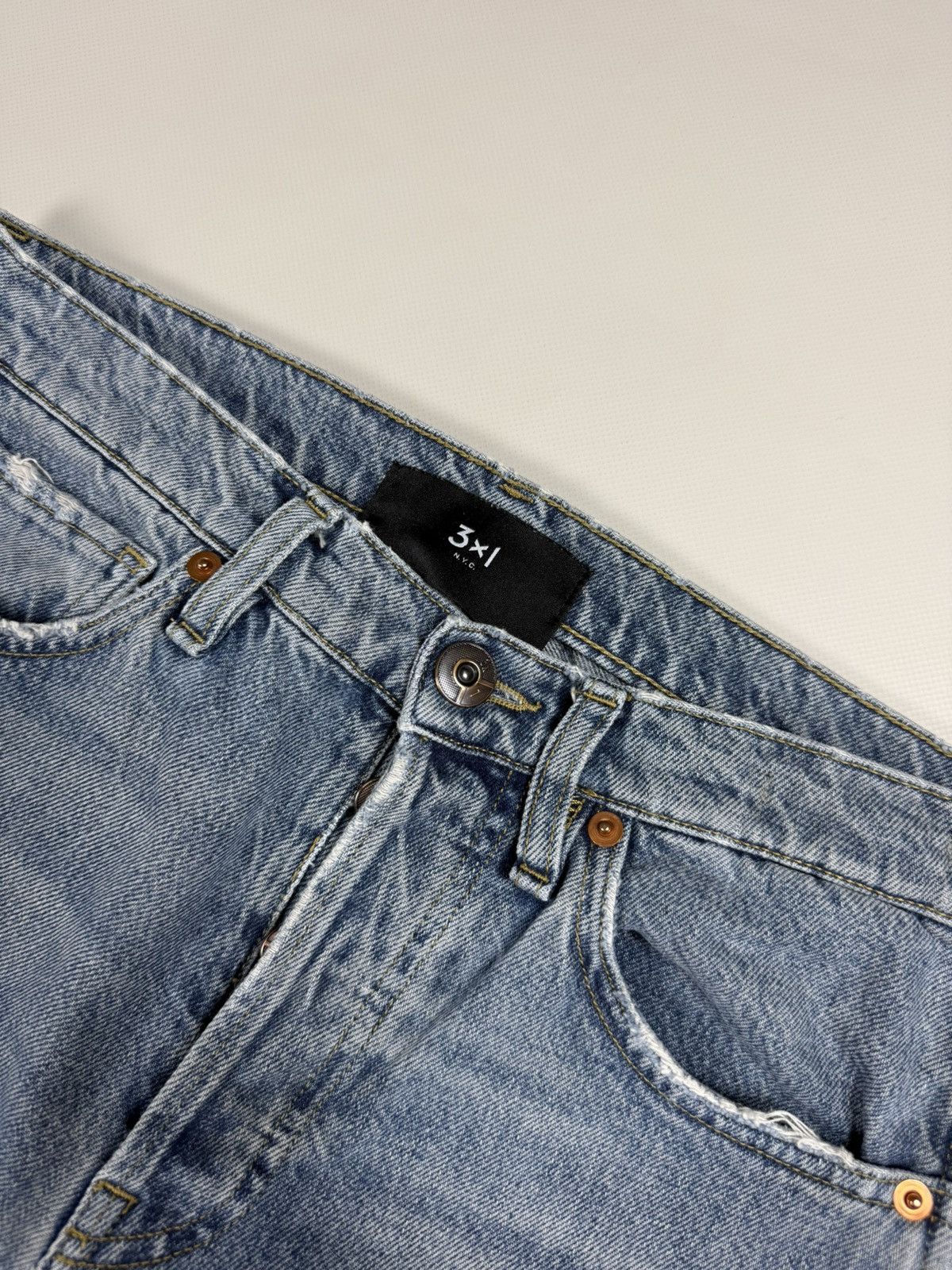 3x1 3X1 NYC Ladies Cropped Jeans Size 27 Size 27" / US 4 / IT 40 - 10 Thumbnail