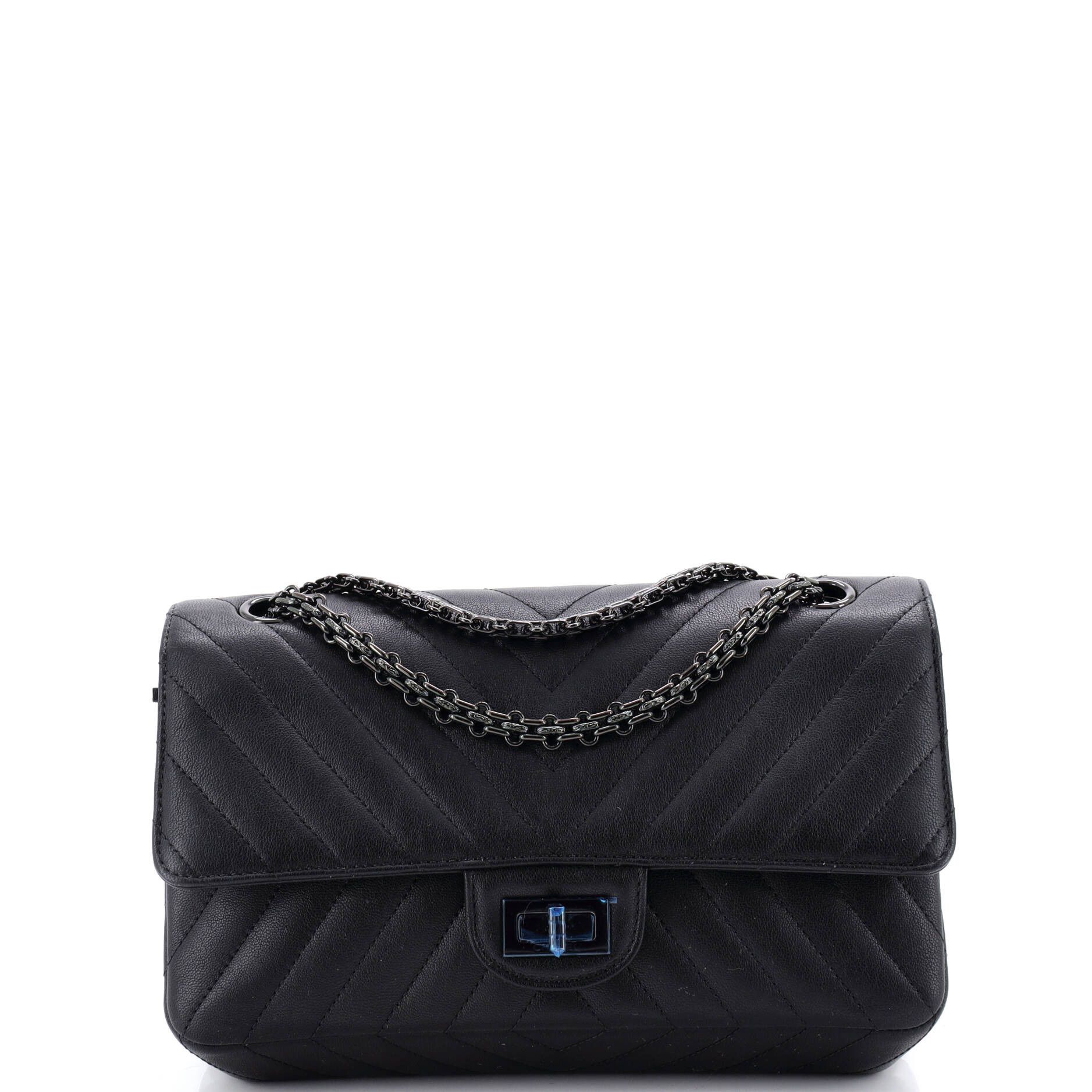 Chanel So Black Reissue 2.55 Flap Bag Size ONE SIZE - 1 Thumbnail