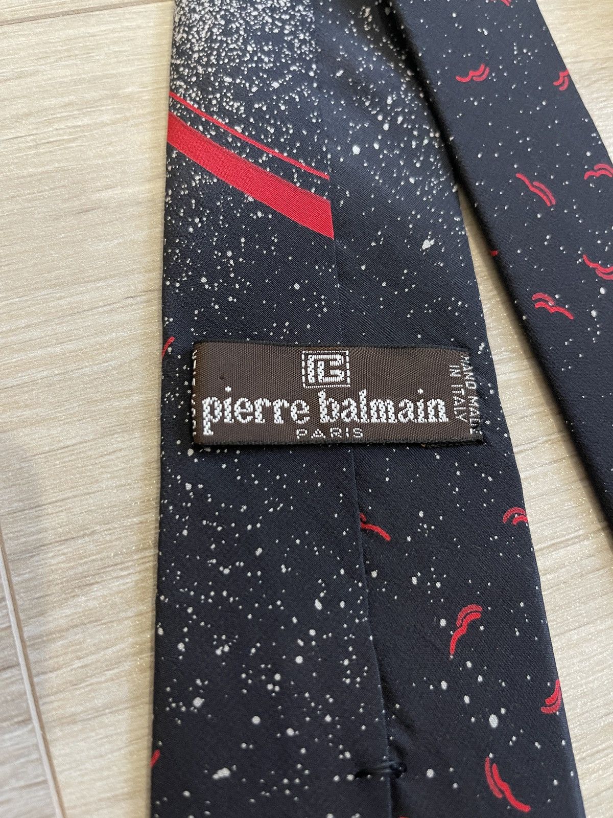 Vintage Vintage Pierre balmain tie silk Size ONE SIZE - 2 Thumbnail