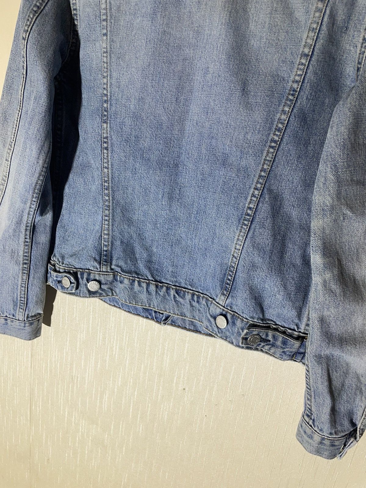 Helmut Lang × Japanese Brand Helmut Lang Japanese vintage archive denim jacket Size S / US 4 / IT 40 - 18 Thumbnail