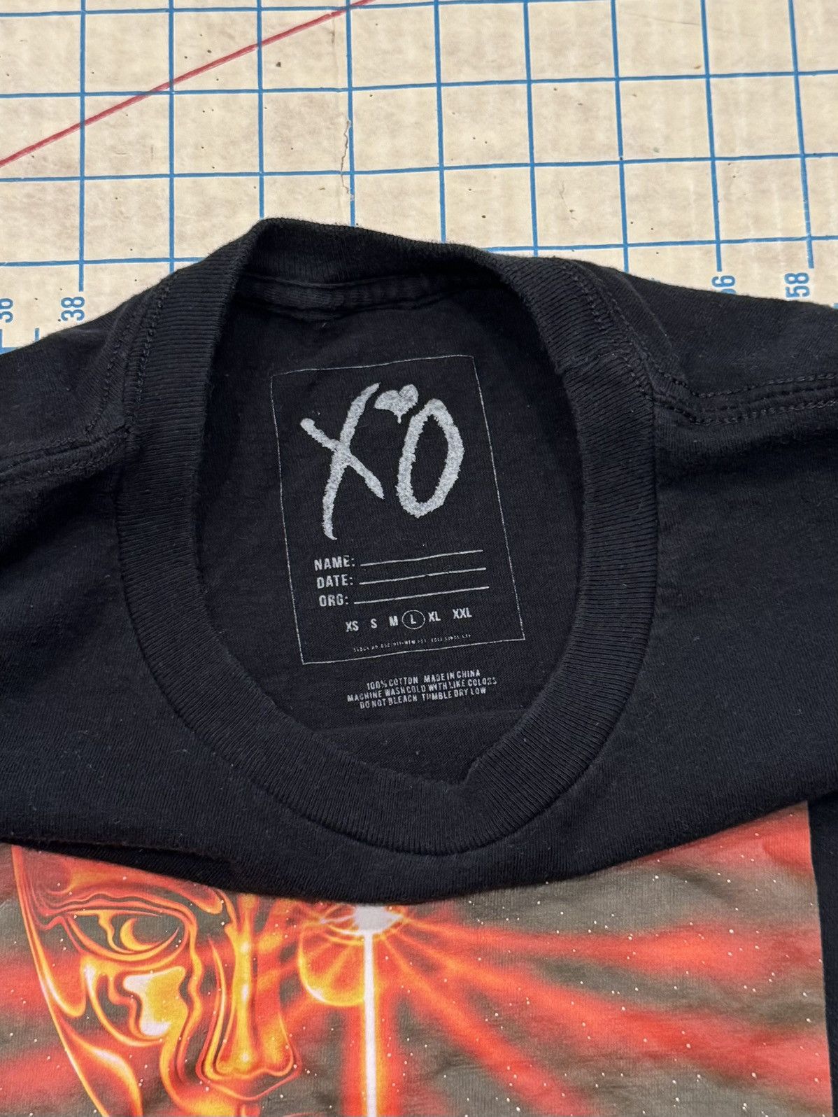 XO XO The Weeknd After Hours Til Dawn Tee Black Size Large Size US L / EU 52-54 / 3 - 4 Thumbnail