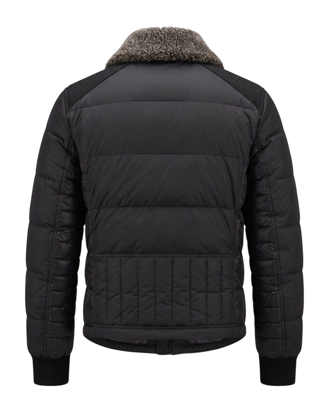 Yves Saint Laurent SHEARLING COLLAR GOOSE DOWN PADDED BIKER BOMBER JACKET Size US L / EU 52-54 / 3 - 2 Thumbnail