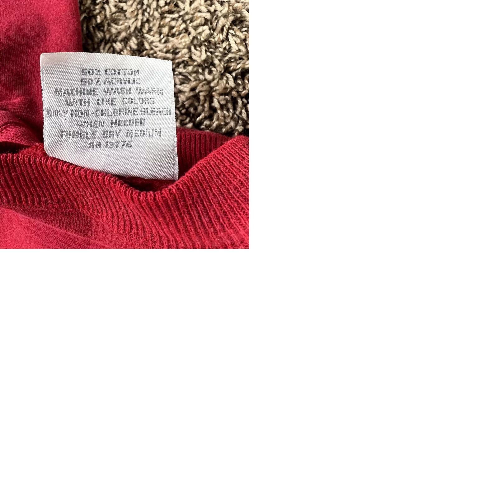 Hanes VINTAGE Hanes Her Way Red Raglan Crewneck Sweatshirt Women’s XL 90s Hanes Her Way Raglan Crewneck Sweatshirt Women’s XL Red Size XL / US 12-14 / IT 48-50 - 9 Thumbnail