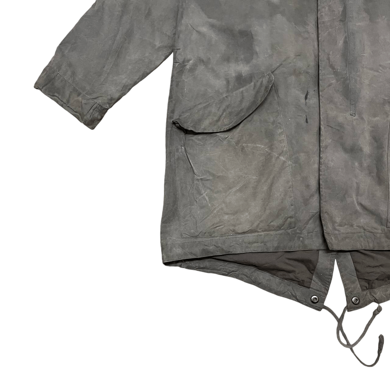Steven Alan Vintage Steven Alan Waxed Parka Fishtail Size US S / EU 44-46 / 1 - 3 Thumbnail