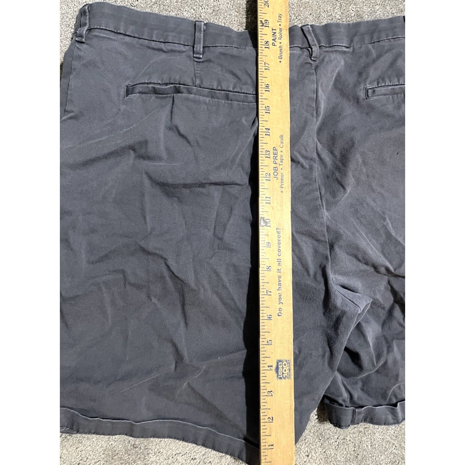 Calvin Klein Calvin Klein Men's Infinite Flex Chino Shorts Gray 40 Waist Mens Size US 40 / EU 56 - 4 Thumbnail