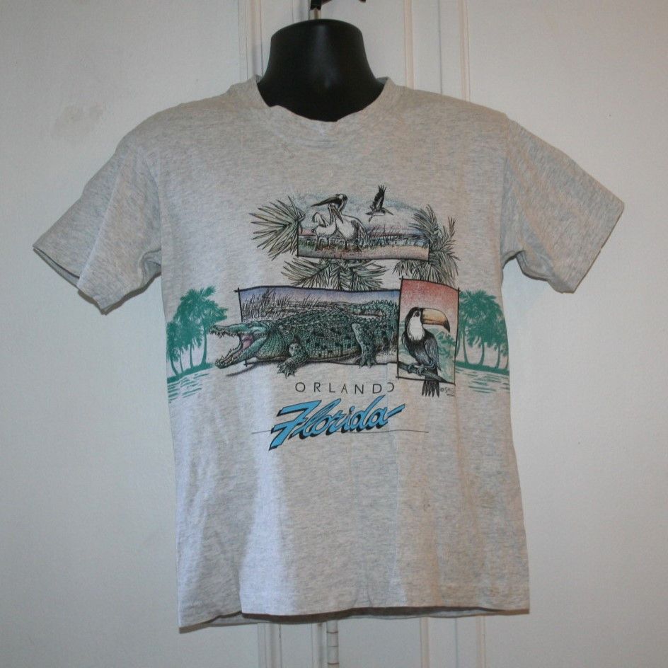 Vintage 1992 San Segal Orlando Florida Souvenir T-Shirt Medium Size US M / EU 48-50 / 2 - 1 Thumbnail