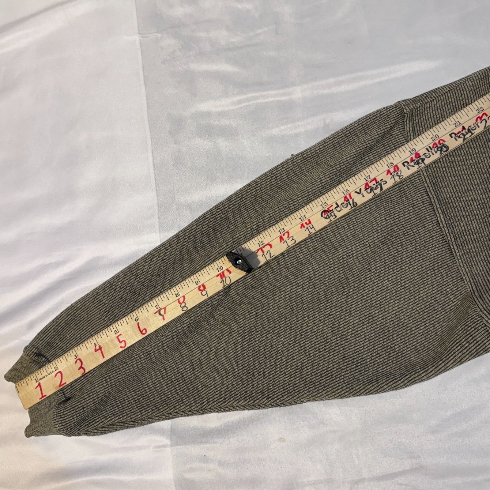 Other Vintage Breckenridge Henley Striped Sweatshirt Large Gray Gr Size US L / EU 52-54 / 3 - 6 Thumbnail