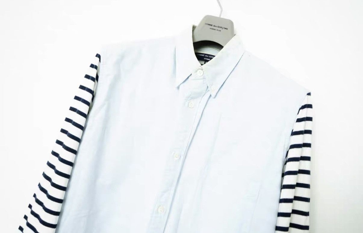 Comme des Garcons Comme des Garçons Archive Layered Stripe Shirt Size US S / EU 44-46 / 1 - 4 Thumbnail
