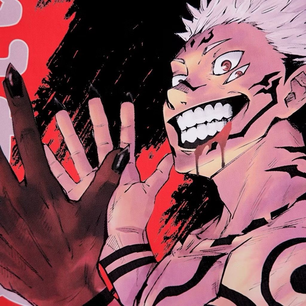 Anime ⚠️LTD⚠️jujutsu kaisen yuji itadori sukuna Size US XL / EU 56 / 4 - 3 Thumbnail