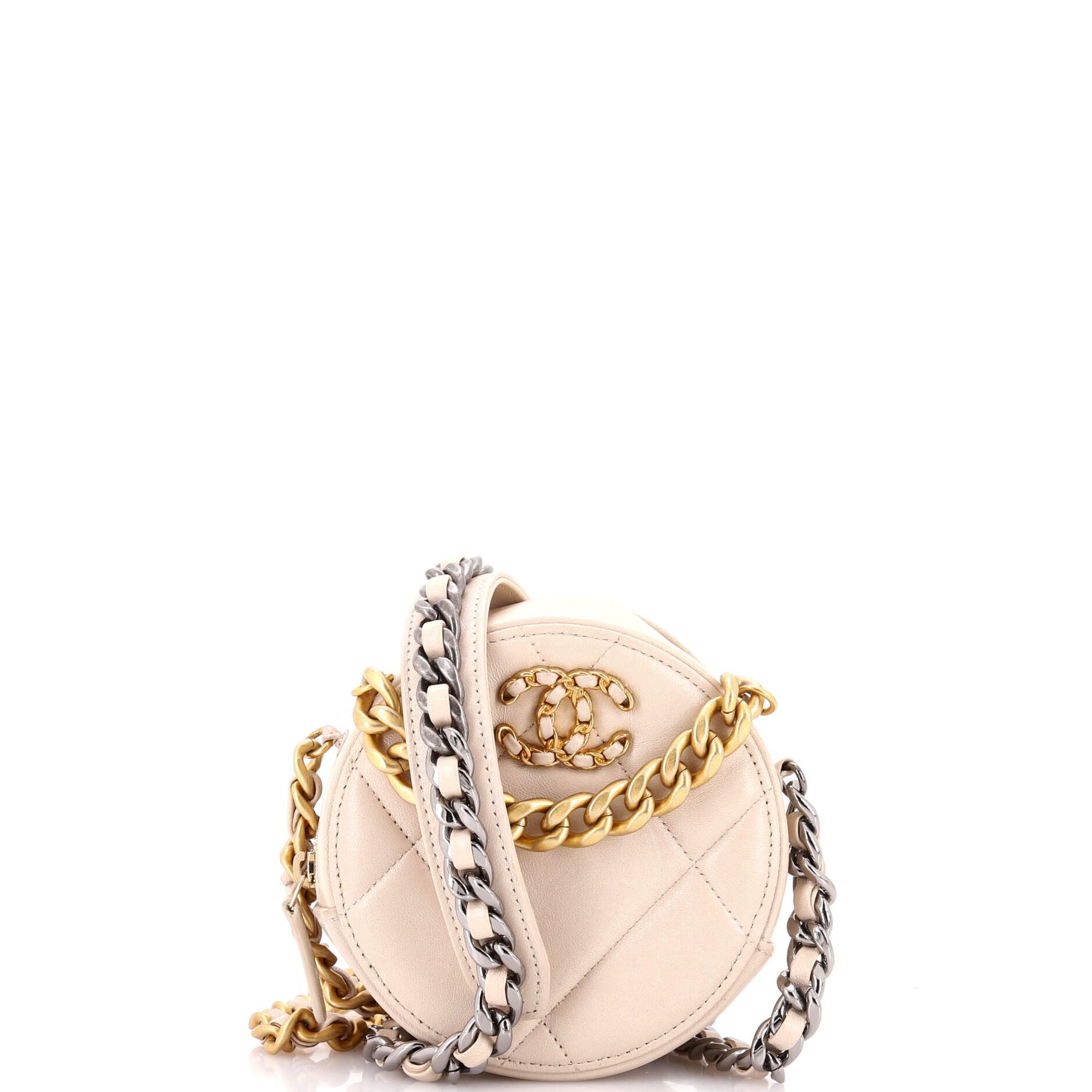 Chanel 19 Round Clutch with Chain Size ONE SIZE - 1 Thumbnail