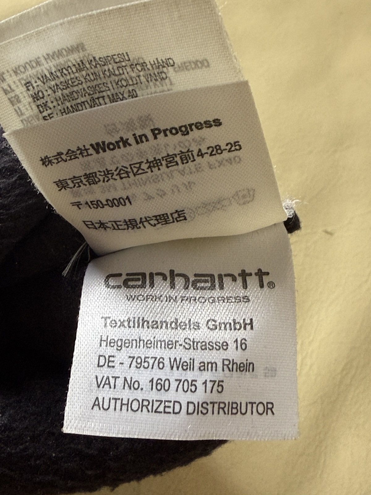 Carhartt Wip Carhartt WIP Scott Gloves Thinsulate Platinum Size ONE SIZE - 11 Thumbnail