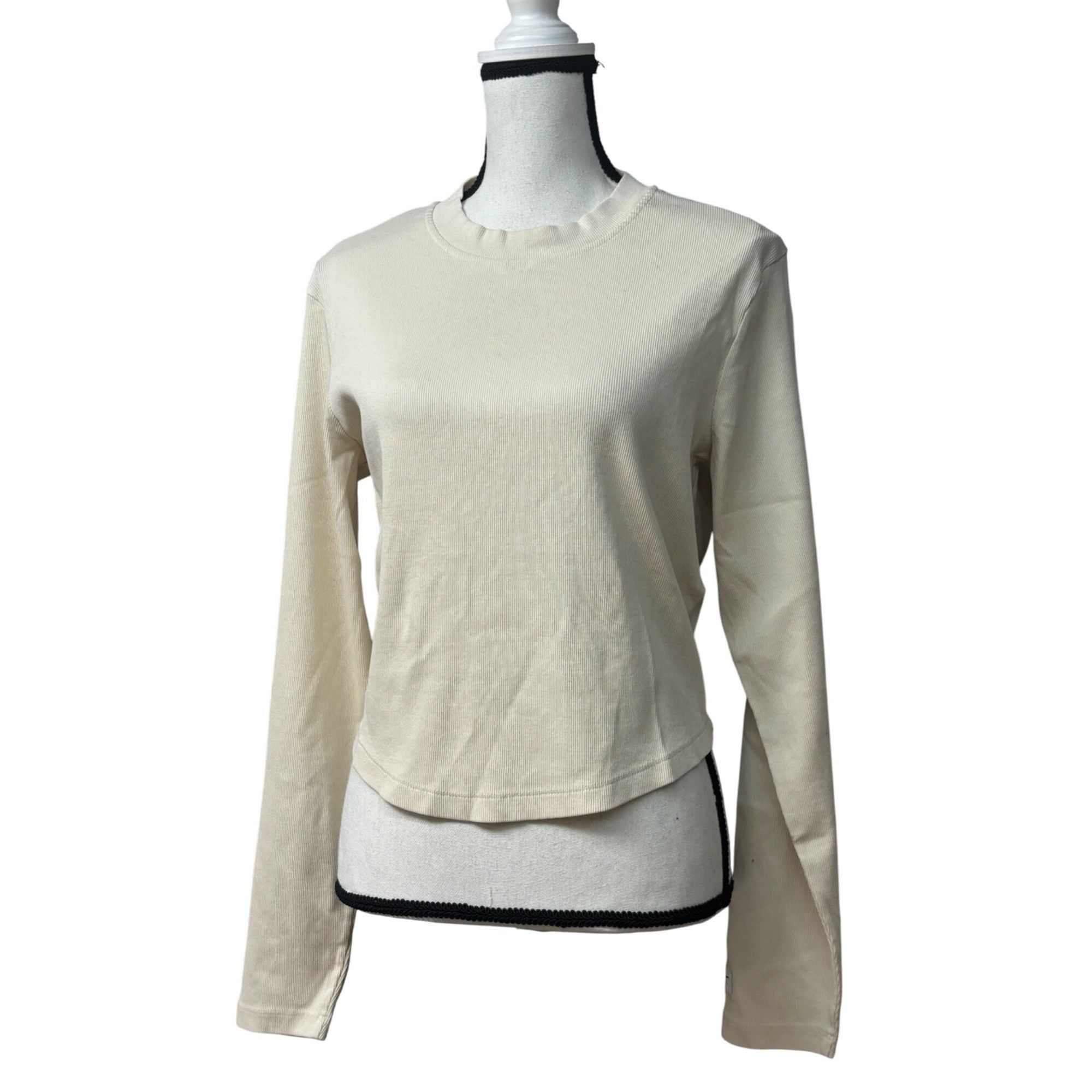 Reebok Reebok Classics Natural Dye Ribbed Women’s Long-sleeve Top, Size L / US 10 / IT 46 - 12 Thumbnail