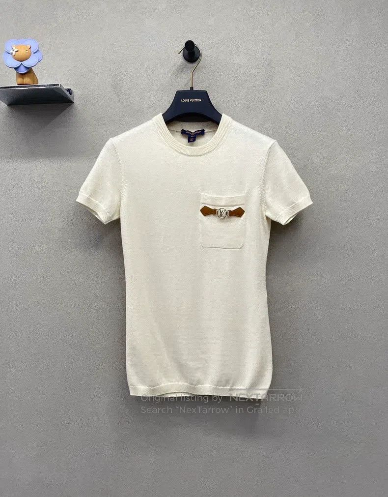 Louis Vuitton Louis Vuitton Spring/Summer 2024 Beige Cashmere Sweater Size XS / US 0-2 / IT 36-38 - 2 Thumbnail