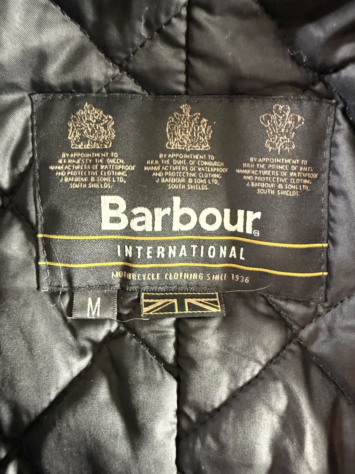 Barbour Barbour International Duke Wax Jacket Black Medium Size US M / EU 48-50 / 2 - 5 Thumbnail