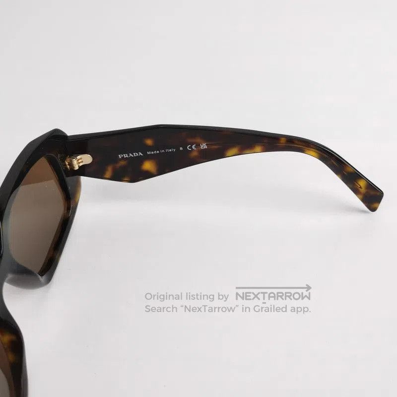 Prada Prada Tortoiseshell Logo Sunglasses. Size ONE SIZE - 4 Thumbnail
