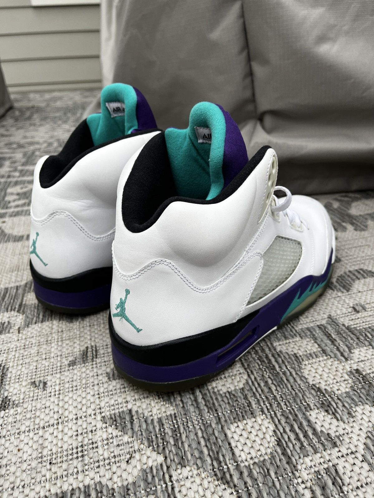 Jordan Brand Air Jordan 5 White Grape Sneakers (unisex) Size US 12 / EU 45 - 14 Thumbnail