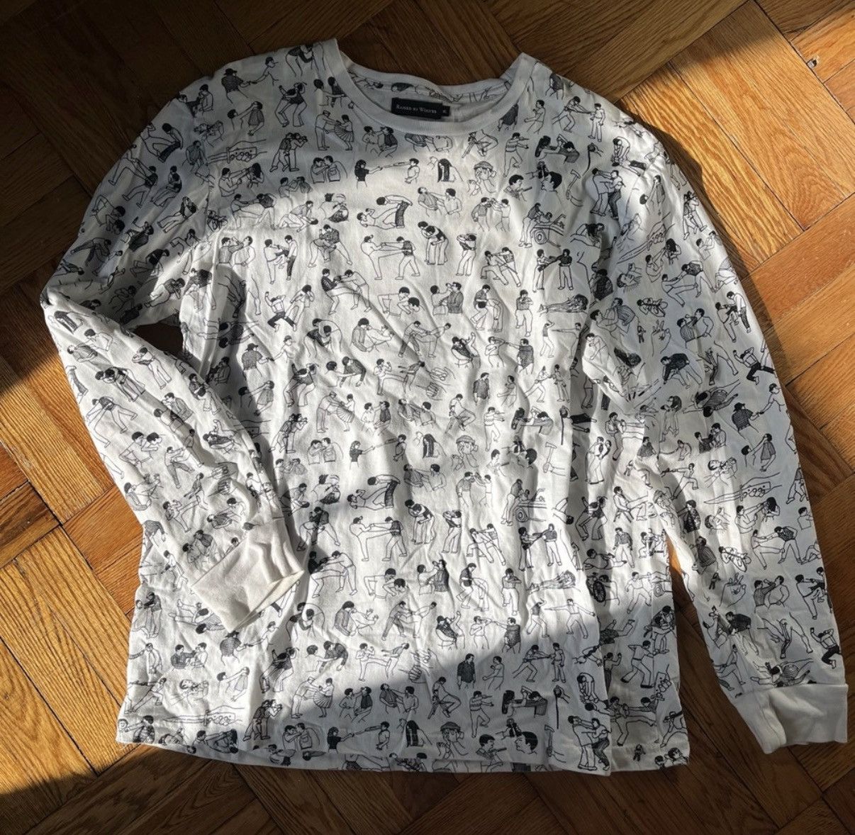 Raised By Wolves Rare Raised By Wolves Self Defense Long Sleeve AOP Shirt Size US XL / EU 56 / 4 - 1 Thumbnail