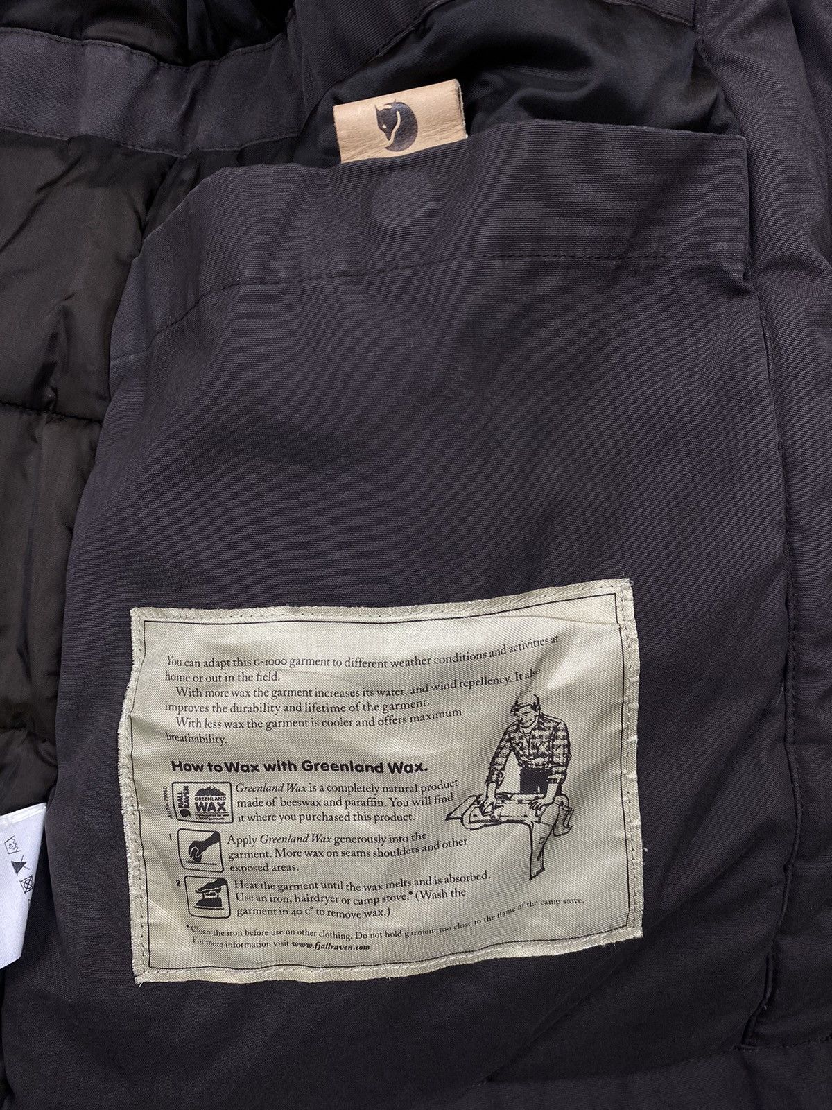 Fjallraven × Vintage Vintage Fjallraven G-1000 Greenland Aan Parka Coat Jacket Size XS / US 0-2 / IT 36-38 - 19 Thumbnail