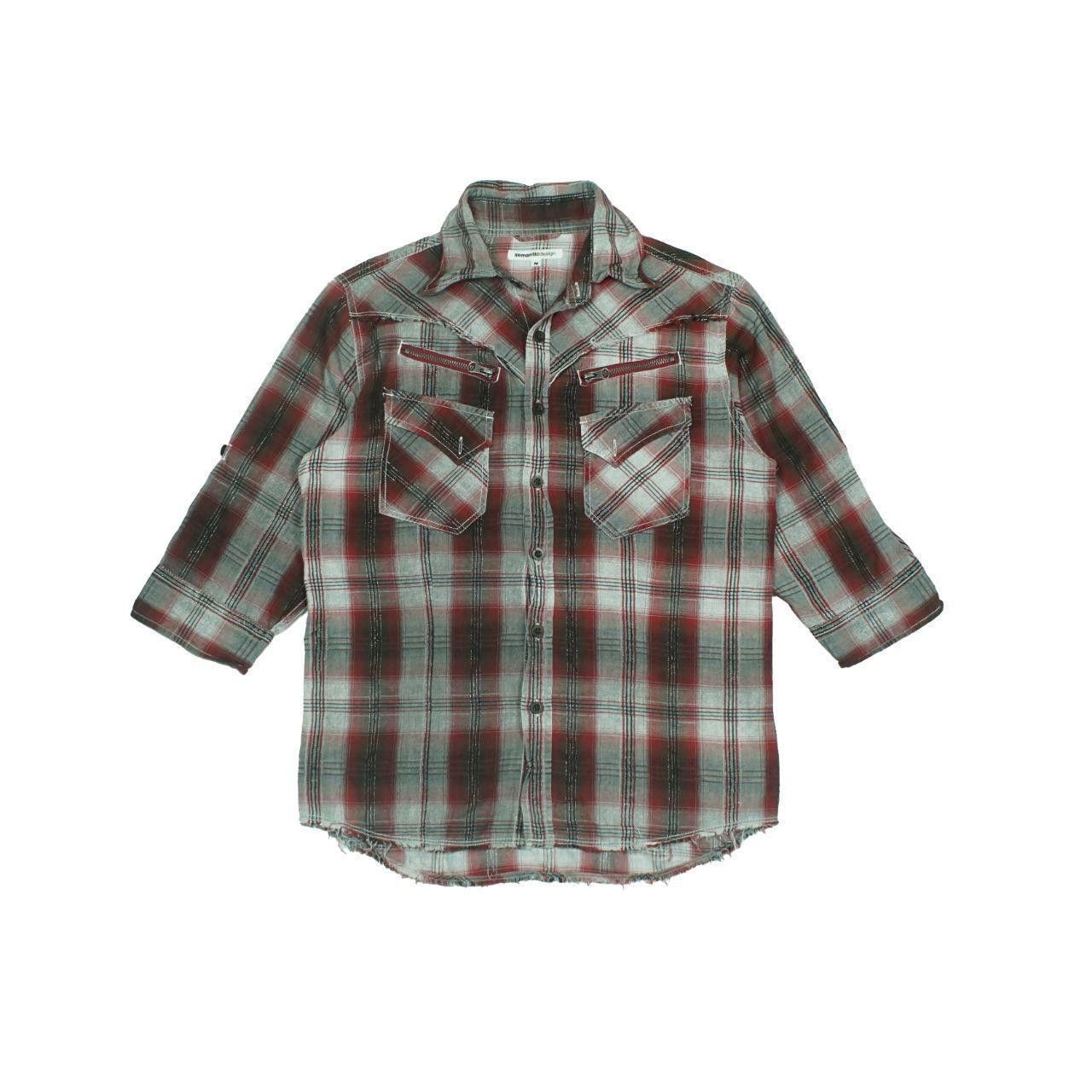 semanticdesign *NoTariff Semantic Design Plaid shirt Size M / US 6-8 / IT 42-44 - 2 Thumbnail