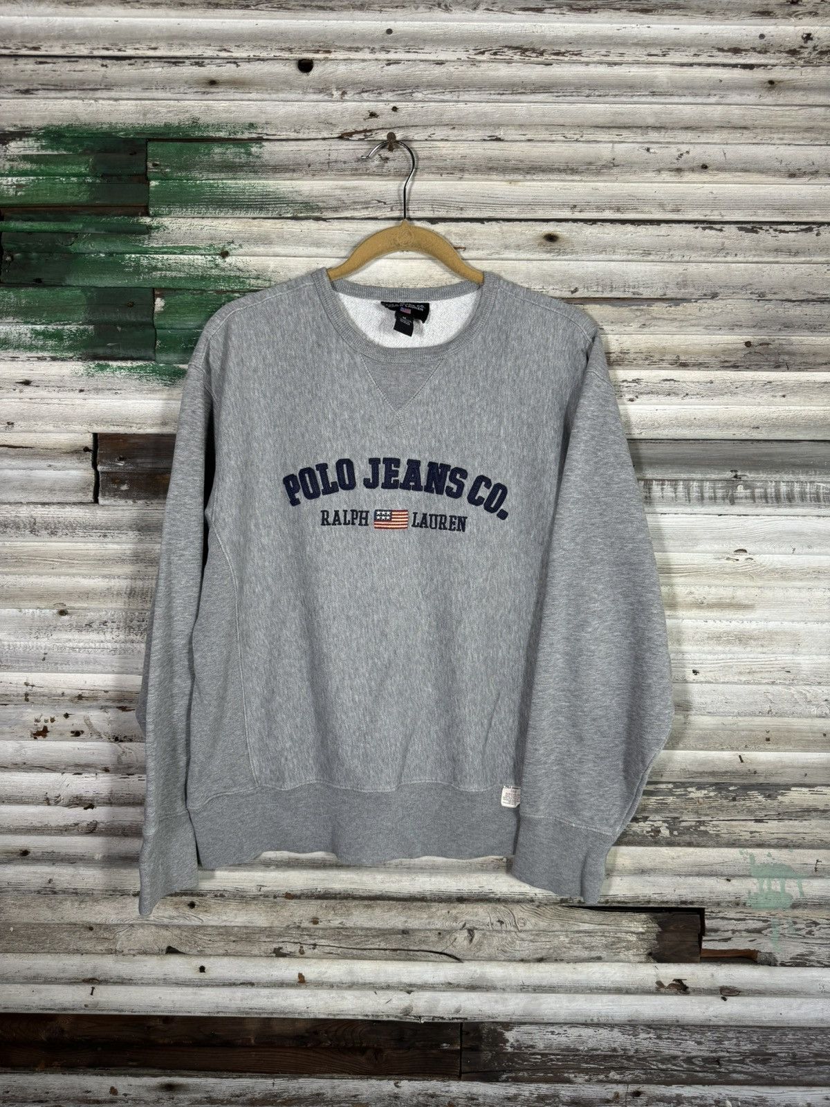 Polo Ralph Lauren × Vintage Vintage Polo Ralph Lauren Sweatshirt Size US M / EU 48-50 / 2 - 1 Thumbnail
