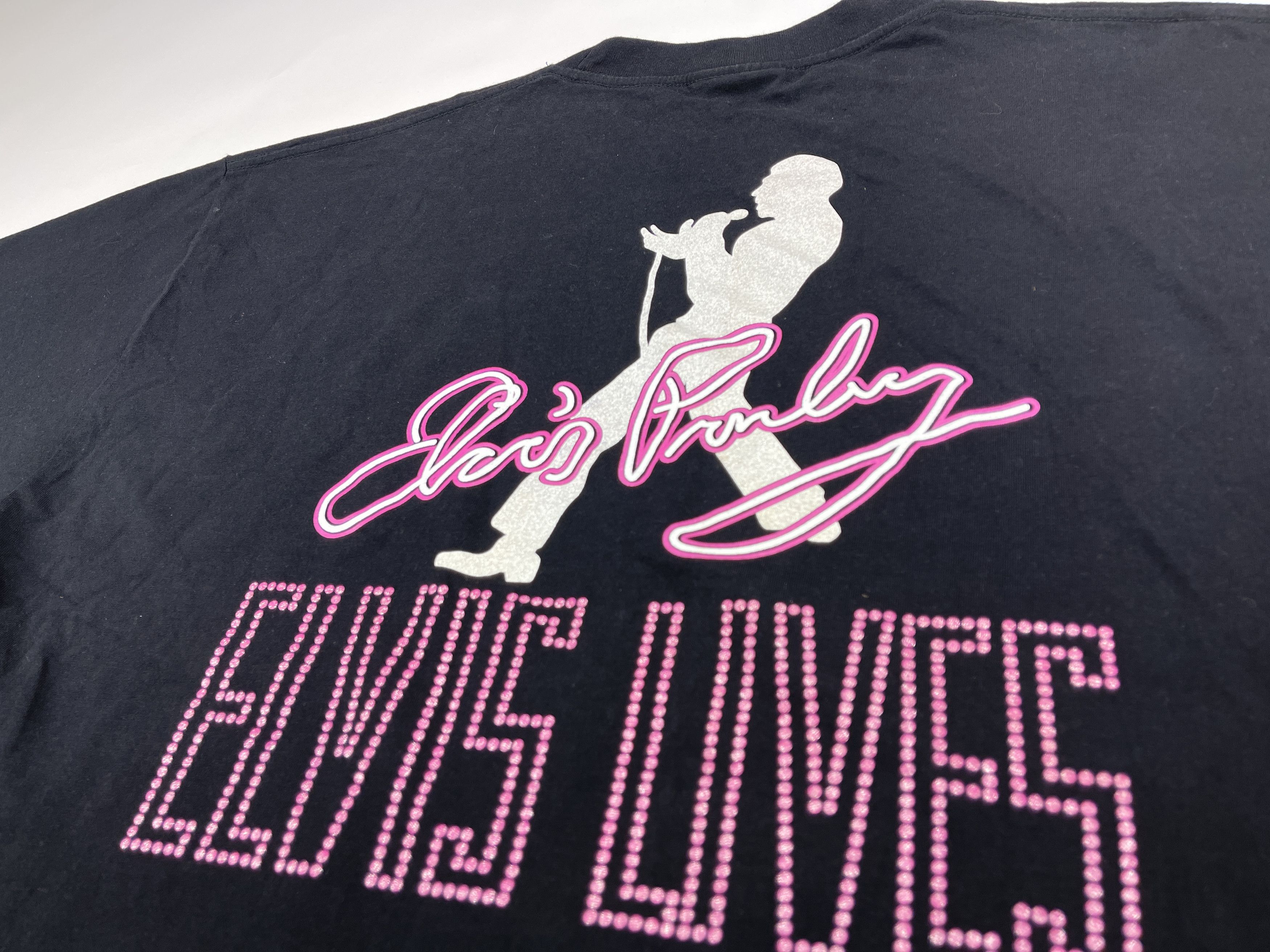 Band Tees Vintage Elvis Presley T-shirt, 90s, music, Graceland, XXL Size US XXL / EU 58 / 5 - 10 Thumbnail