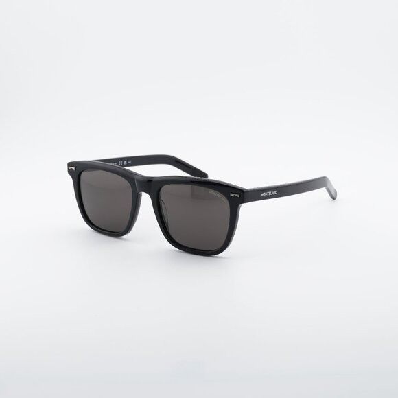 Montblanc MB0226S 006 Sunglasses Black Square Frame