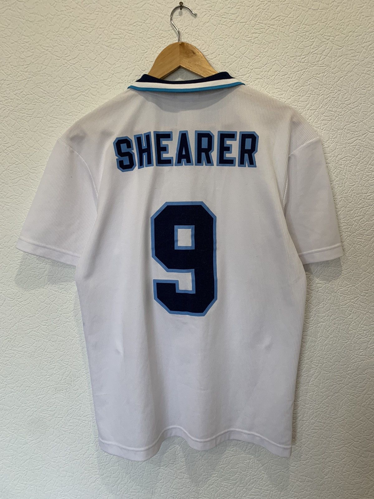 Vintage SHEARER England 1996 Home Kit Soccer Jersey | Grailed