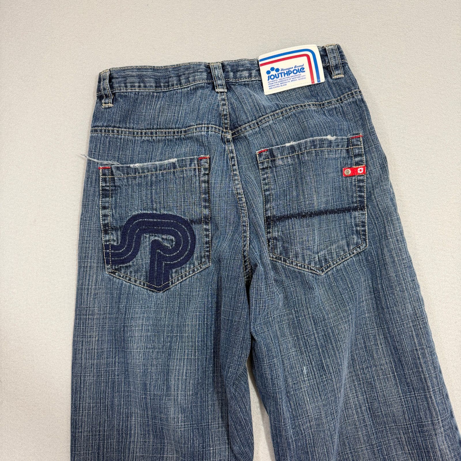 JNCO × Southpole × Vintage Vintage Southpole red tab baggy fit