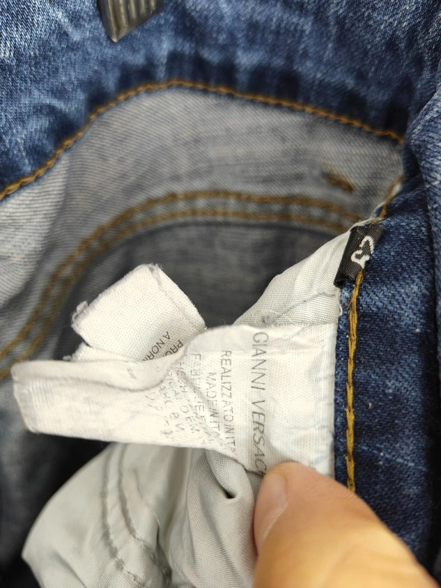 Versace VERSACE Men's Jeans K29 Size US 29 - 8 Thumbnail