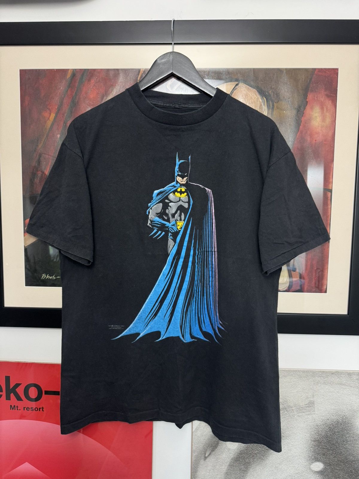 Vintage Vintage 80s 1988 Batman Graphic Tee Movie Comics Superhero Size US L / EU 52-54 / 3 - 1 Thumbnail