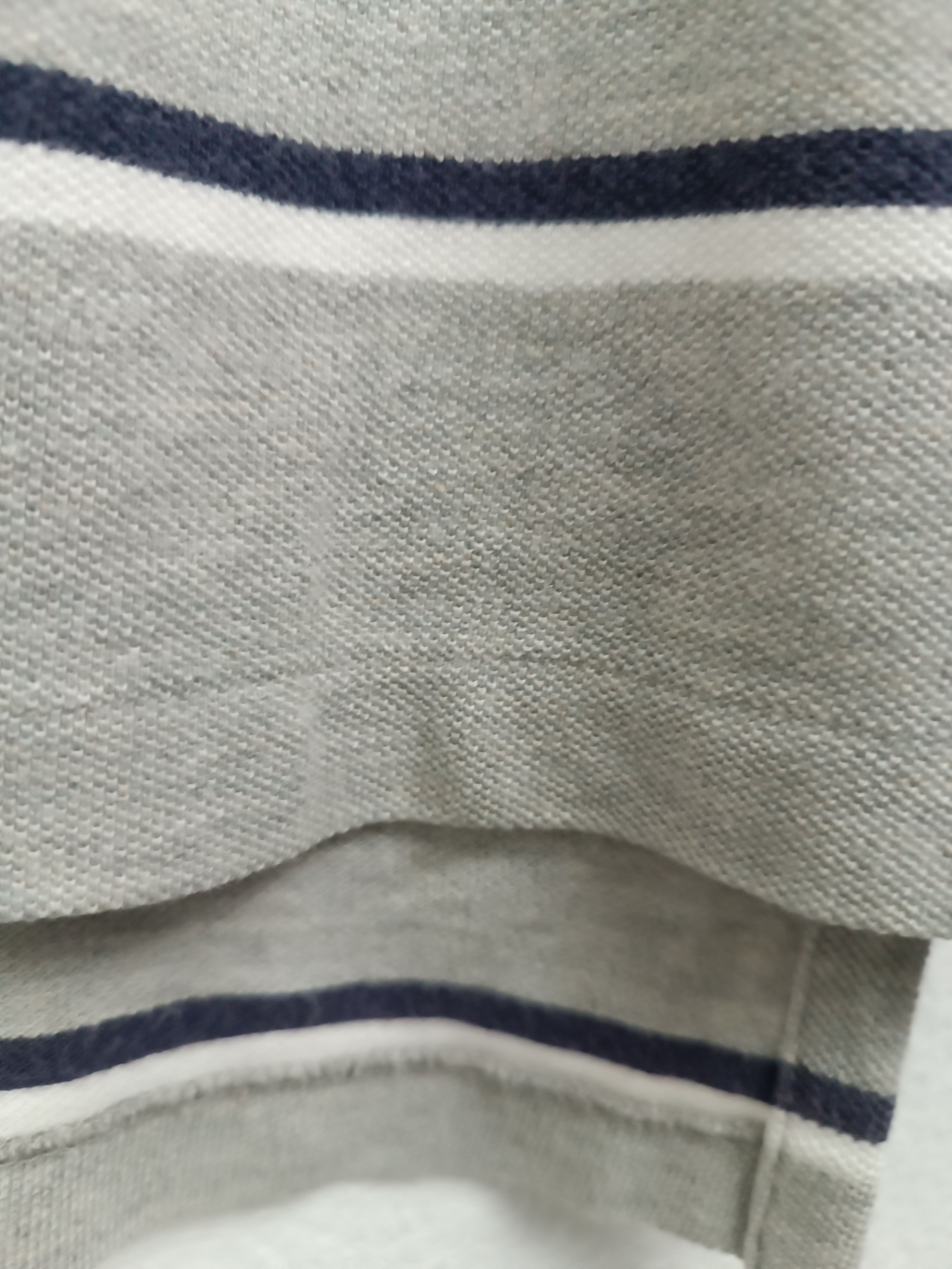 Polo Ralph Lauren VINTAGE POLO RALPH LAUREN STRIPES TEE GRAY VERY RARE Size US L / EU 52-54 / 3 - 11 Thumbnail