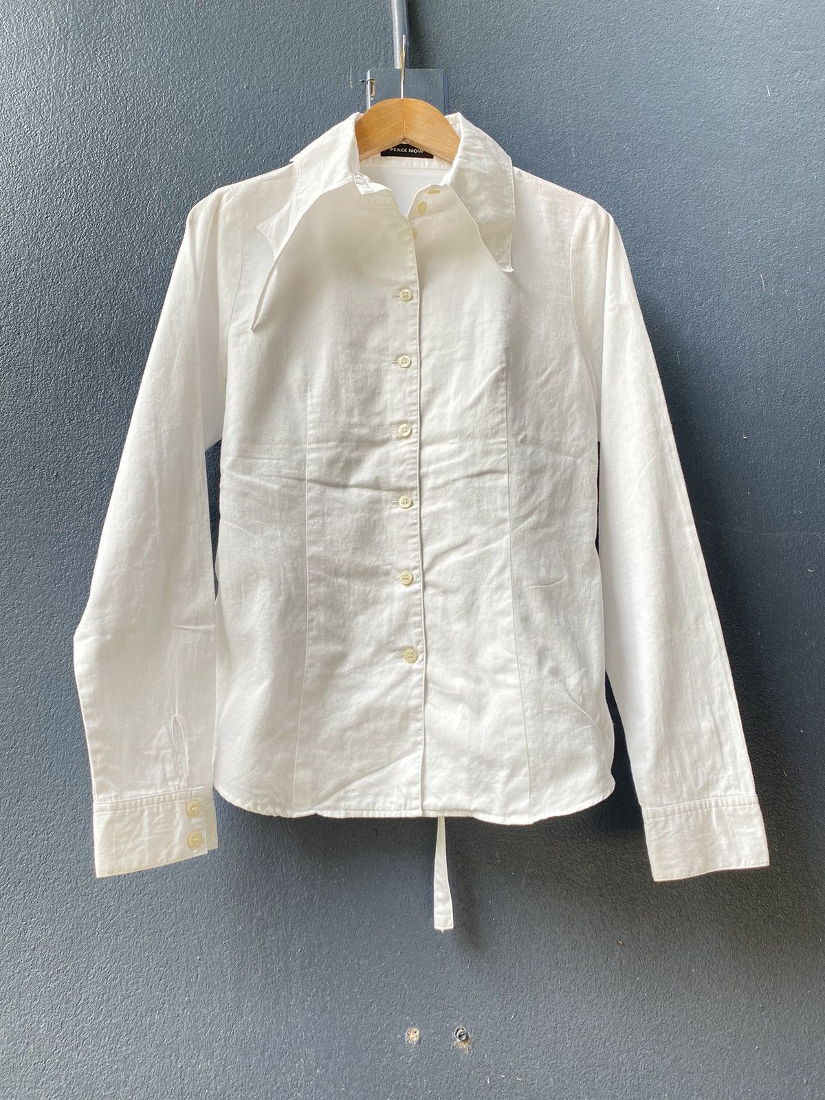 Japanese Brand × Seditionaries Peace now plain white punk shirt Size M / US 6-8 / IT 42-44 - 3 Thumbnail