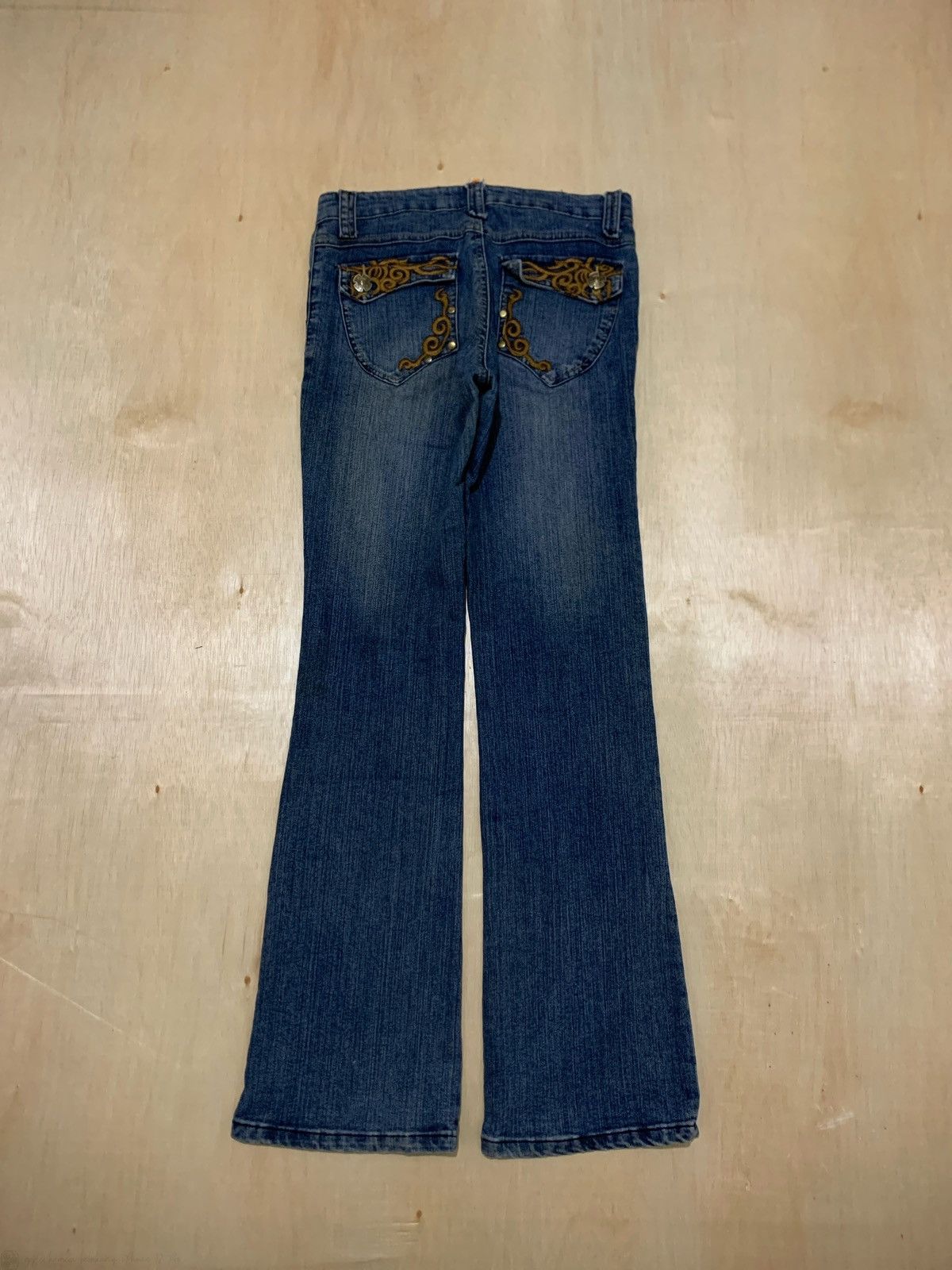 20471120 × Japanese Brand × Vintage Vintage Jinguozi Creation Jeans Bootcut Size 29" - 1 Thumbnail