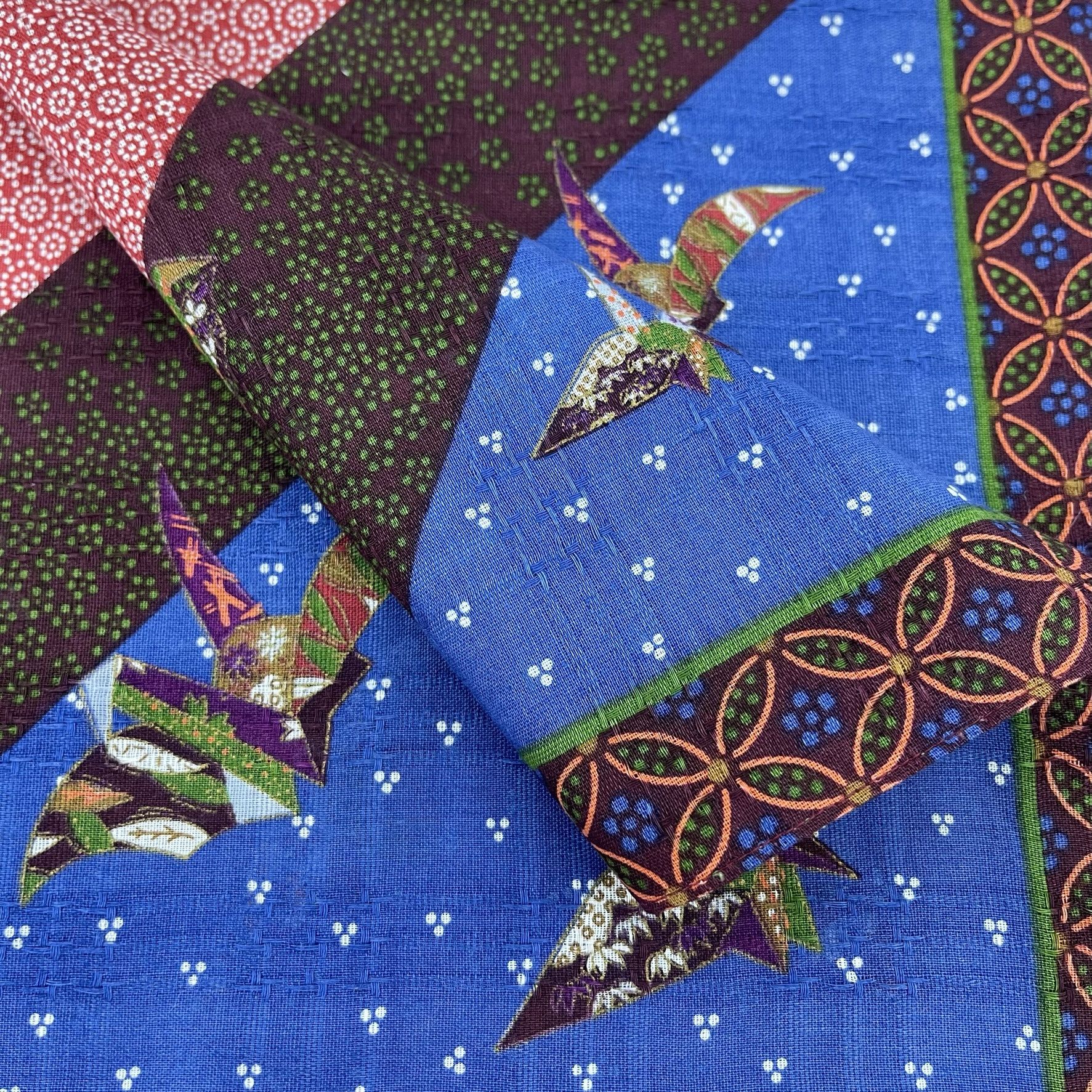 Japanese Brand Vintage Japanese Nice Design Furoshiki - 5014 Size ONE SIZE - 4 Thumbnail
