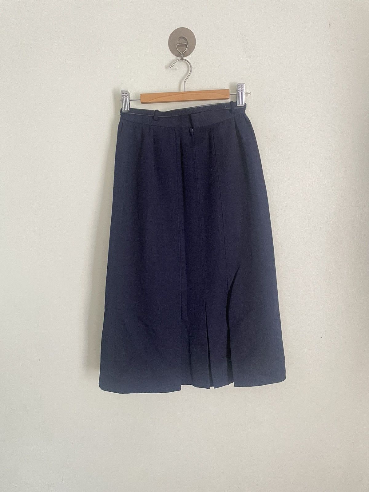 image of Emanuel Ungaro Belted Skirt in Black, Women's (Size 24)