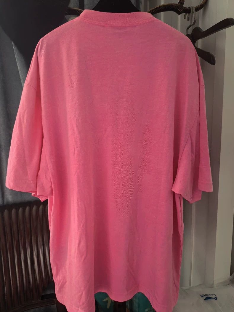 Balenciaga Balenciaga SS21 Embroidered Pink T-Shirt-2506 Size US S / EU 44-46 / 1 - 2 Thumbnail