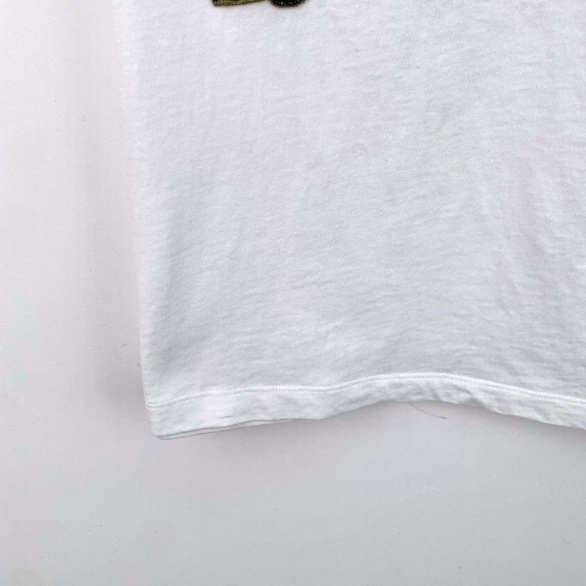 Valentino Valentino Coconut Tree Heavy Beaded T-shirt K26WX Size S / US 4 / IT 40 - 4 Thumbnail