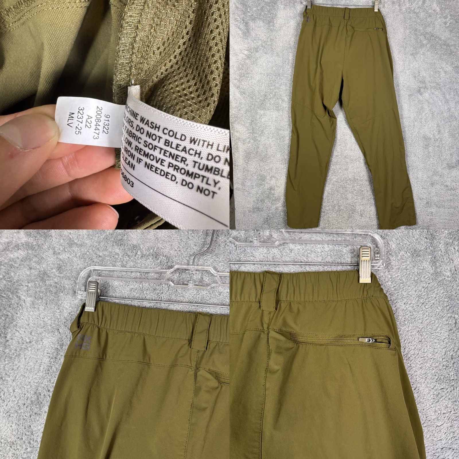Vintage Alaskan Hardgear Pants Mens 34x32 Roadless Standard Softshell Cargo Hike 91322 Mens Pants Cargo Pockets Green 34in Inseam 32in Regular MSR 91322 Size US 34 / EU 50 - 9 Thumbnail