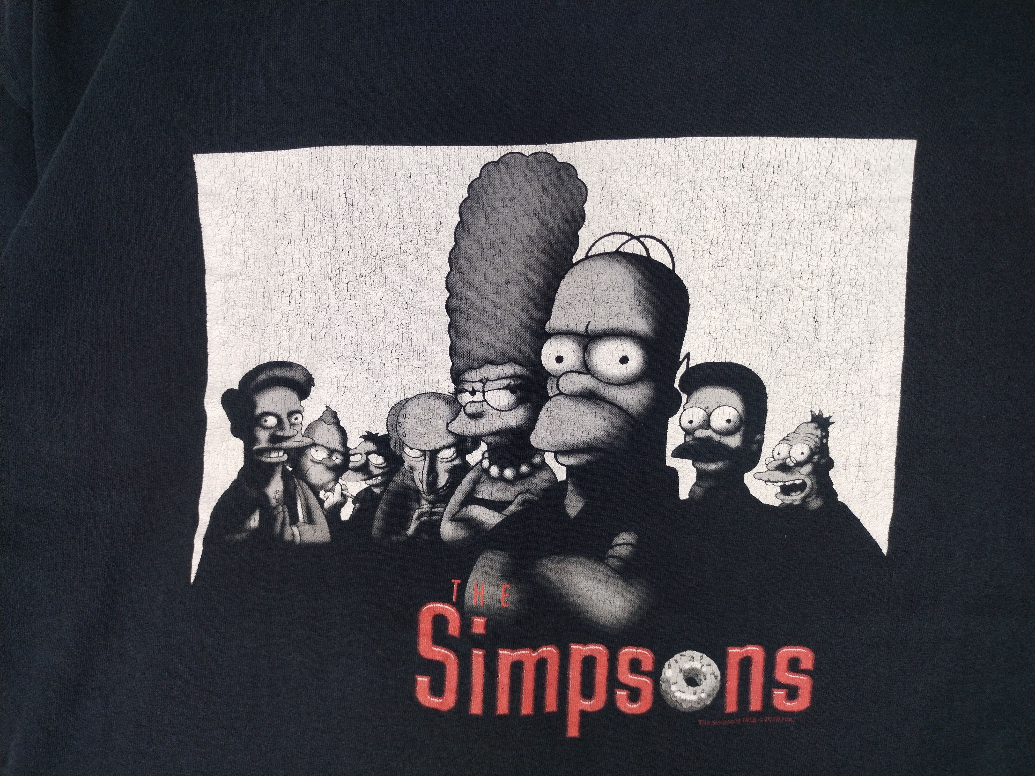 The Simpsons thrashed Vintage The Simpsons Sopranos Shirt Tee Size US L / EU 52-54 / 3 - 2 Thumbnail