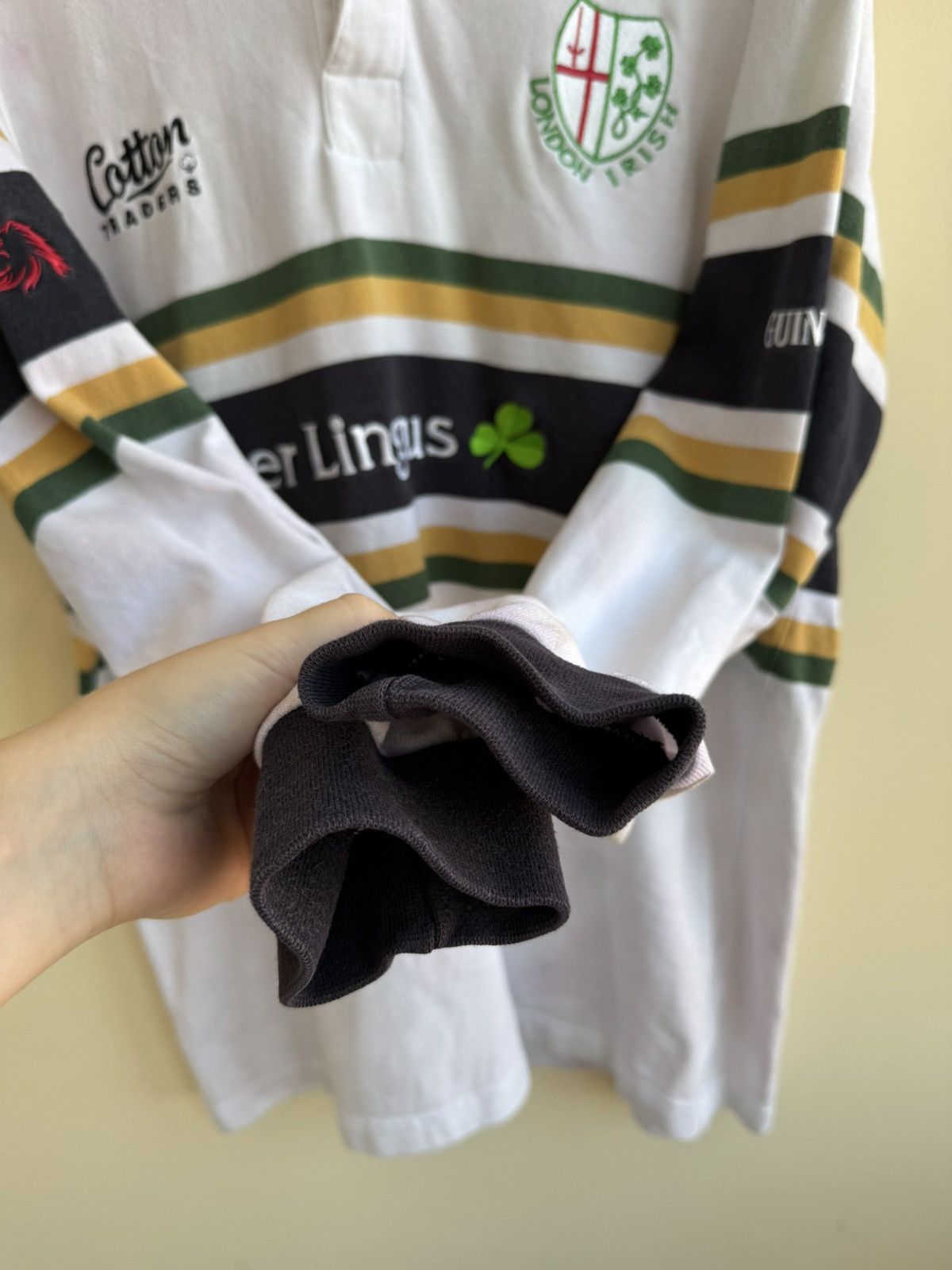Vintage Vintage London Irish 1999 - 2000 Rugby Shirt Jersey Size L Size US L / EU 52-54 / 3 - 5 Thumbnail