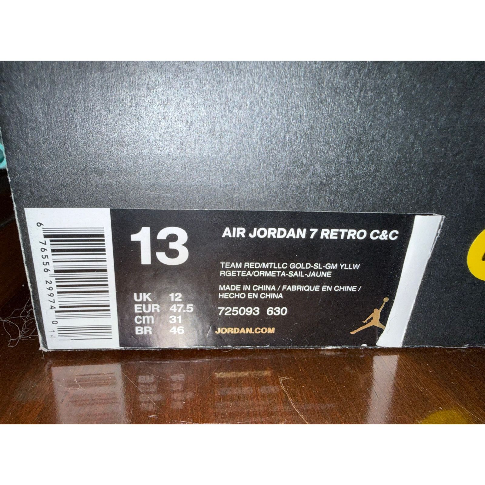 Jordan Brand Jordan 6 Retro Cigar Size 13 DS 384664-250 Size 13 Size US 13 / EU 46 - 9 Thumbnail