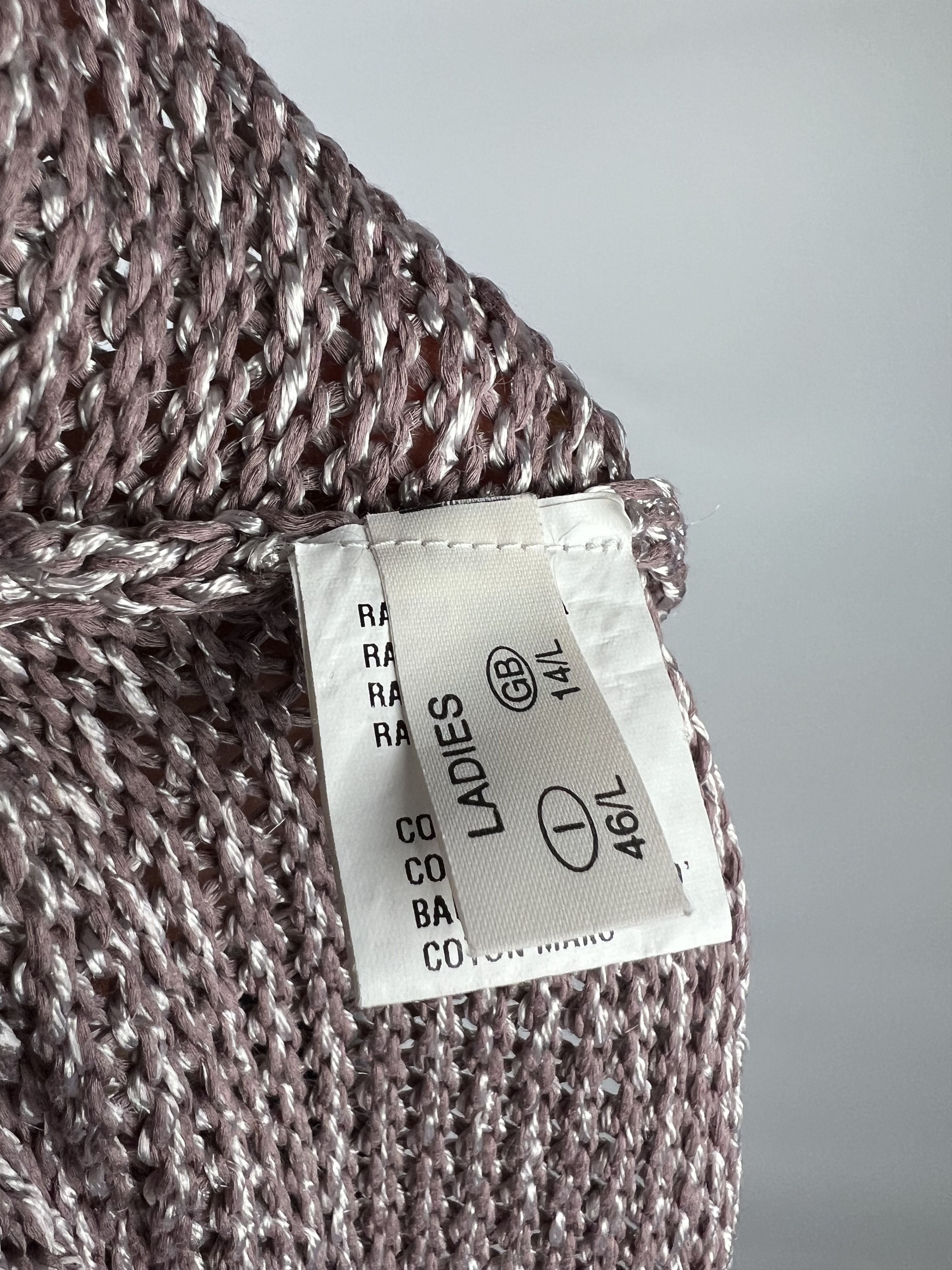 Fabiana Filippi Fabiana Filippi Cropped Knit Cardigan Size L Size L / US 10 / IT 46 - 10 Thumbnail